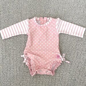 RuffleButts 3 - 6 months girls swim - never worn